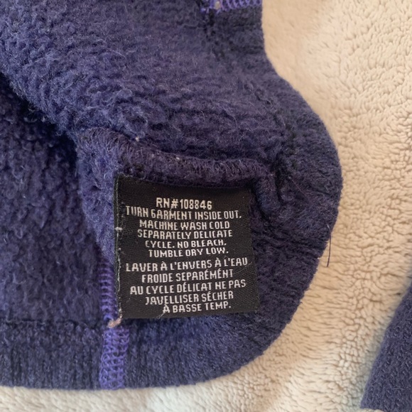 KUHL Alska Purple Quarter-Zip Fleece Pullover Sweater - Picture 14 of 16